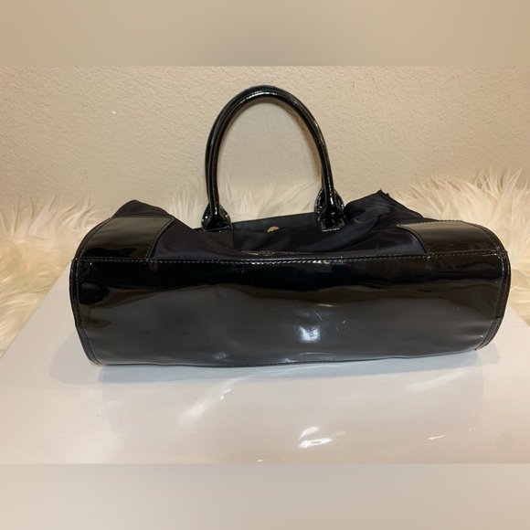 Tory Burch Ella Tote Large leather nylon bag - Picture 3 of 11